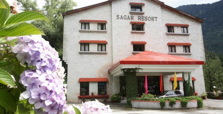 Sagar Resort Manāli Exterior foto